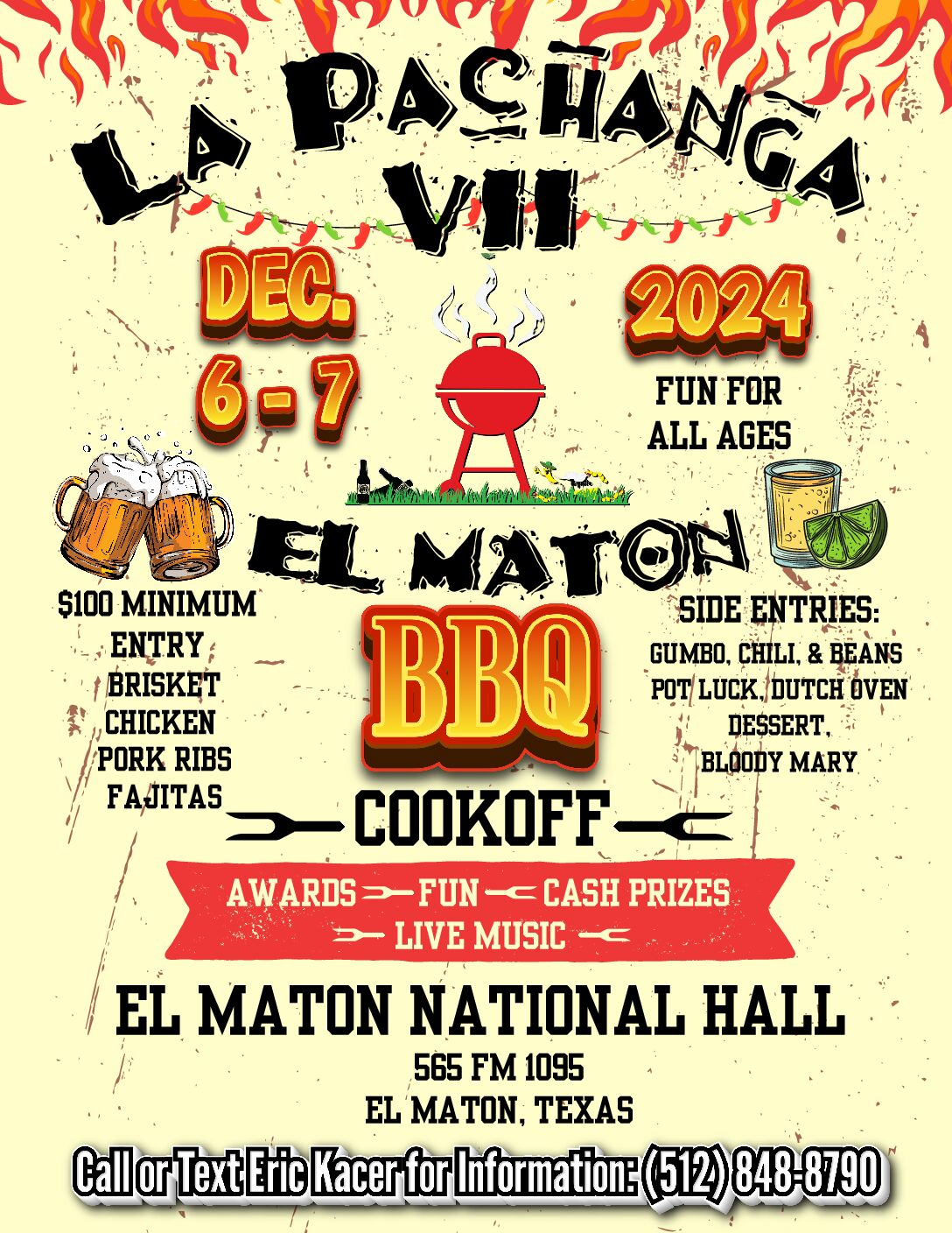 El Maton BBQ Cookoff - La Pachanga VII - Dec 6th and 7th