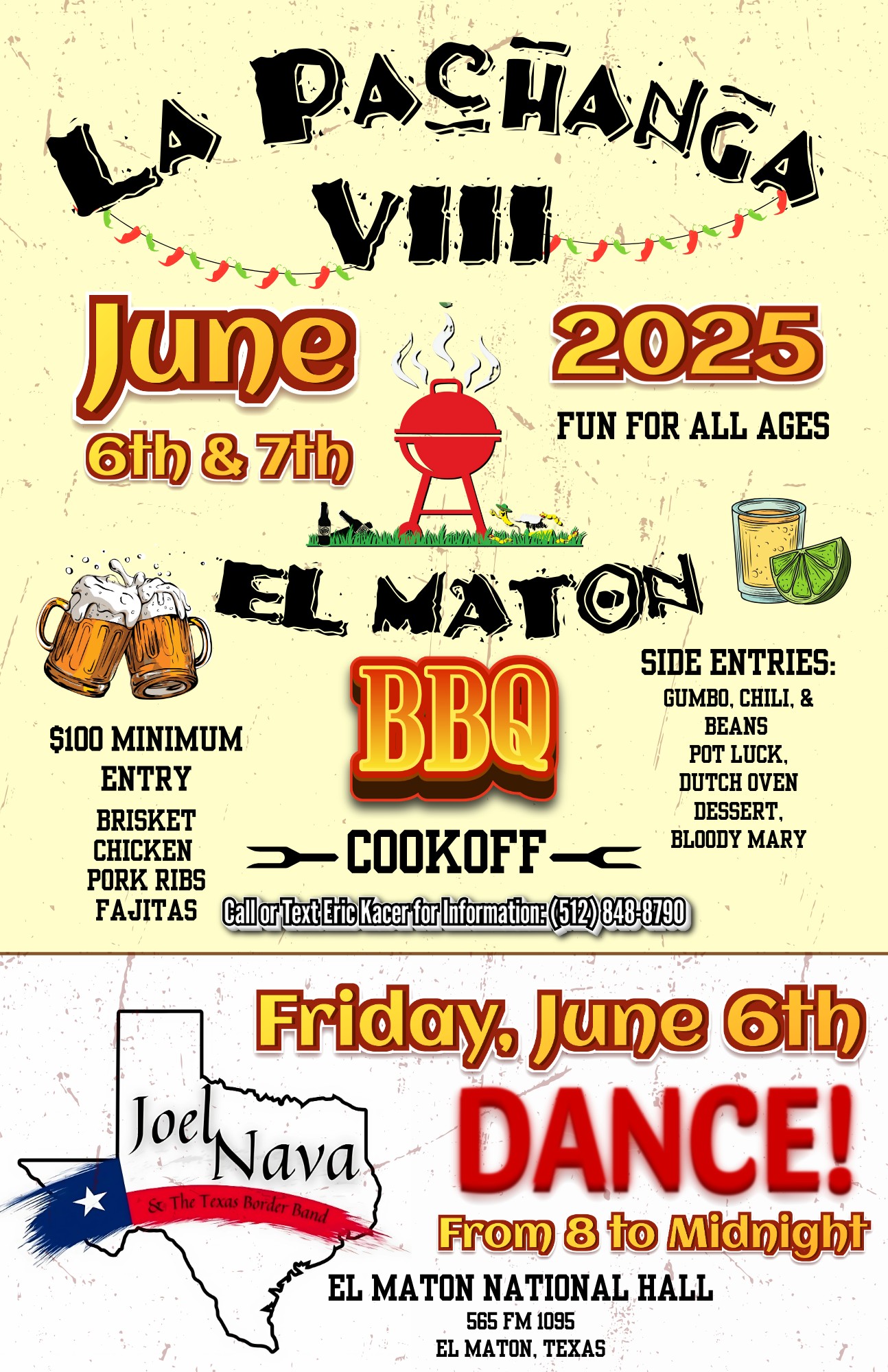 El Maton BBQ Cookoff - La Pachanga VIII - June 6th and 7th